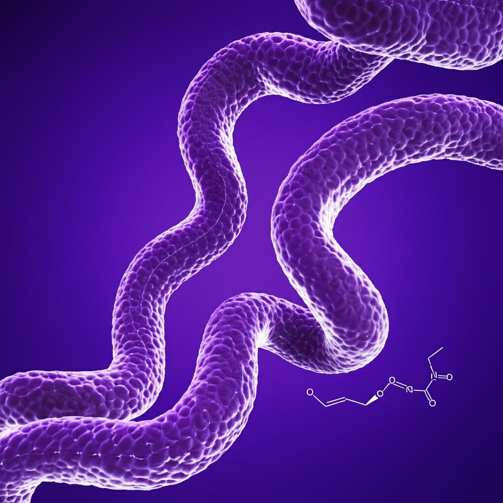 Scientific illustration of Epitalon peptide and telomere biology