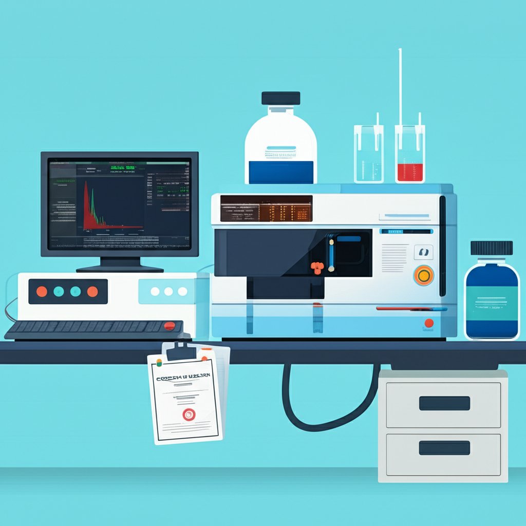 Peptide quality control HPLC analysis and in-house purity verification