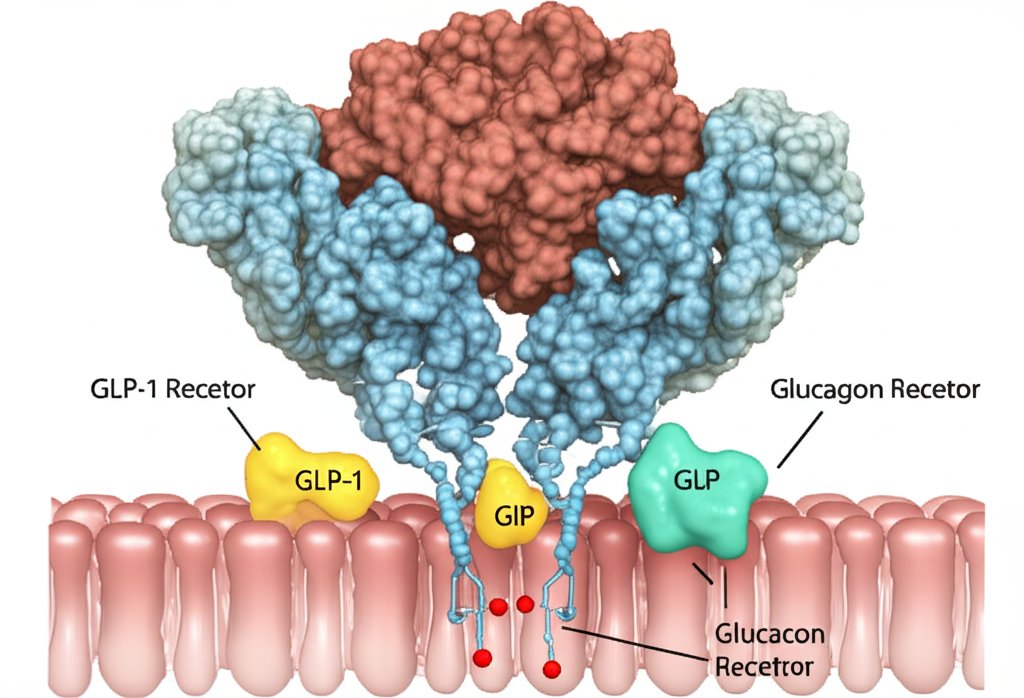 Scientific research illustration: What Is GLP-3 Reta? A Guide for Researchers