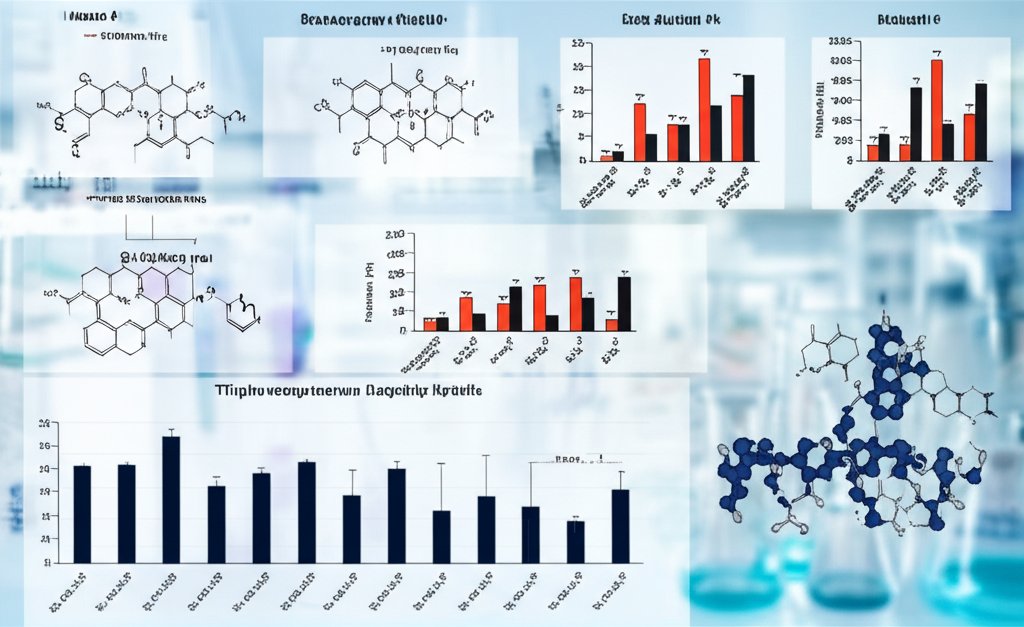 Scientific research illustration: GLP-3 Reta Clinical Trial Results and Research Updates