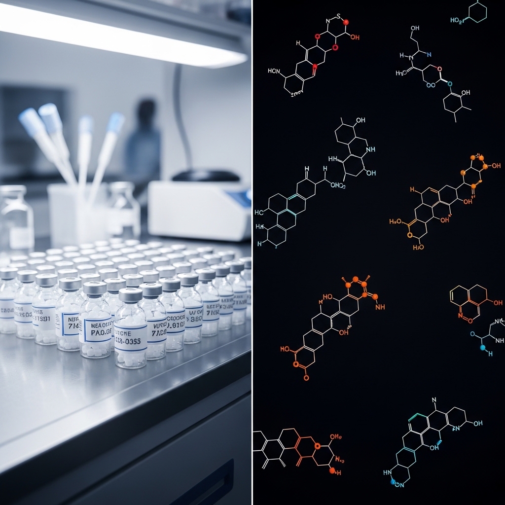Research peptides vs research chemicals — structural and quality differences explained