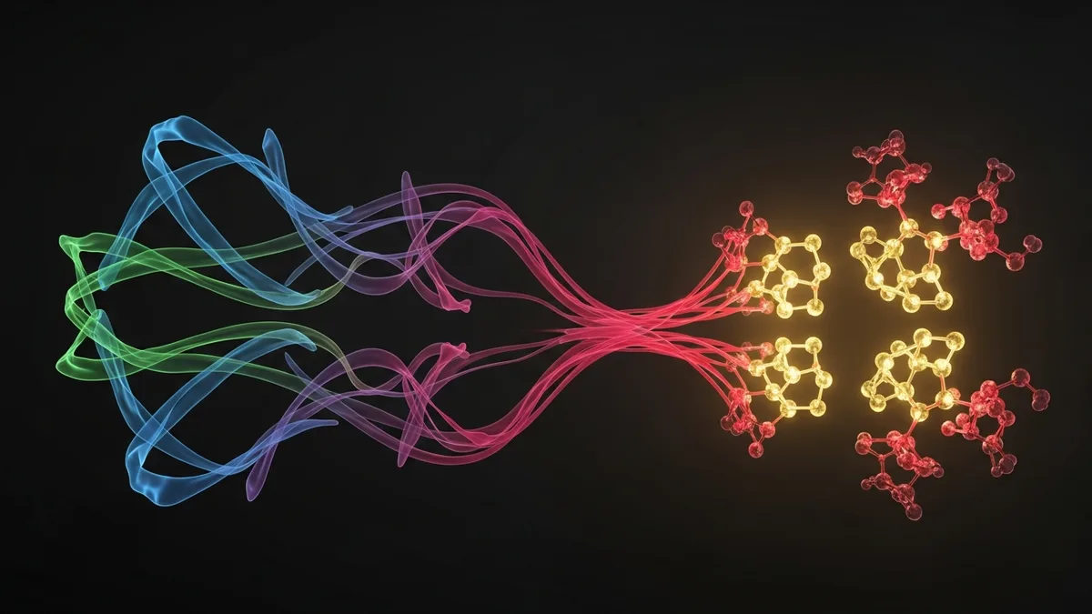 peptide stacking synergistic molecular signaling convergence combinatorial research protocol illustration | Spartan Research